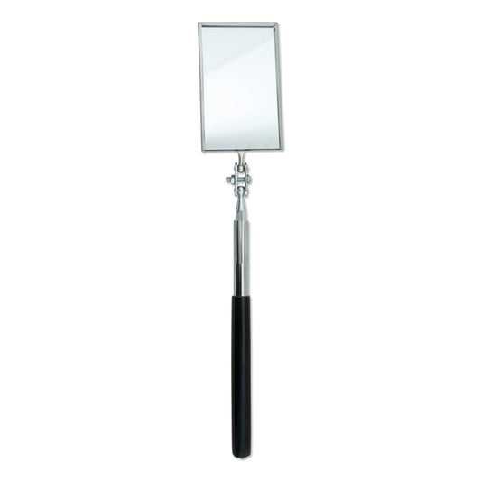 Ullman Rectangular 2-1/8" X 3-1/2" Telescoping Magnifying Inspection Mirror - K-2M