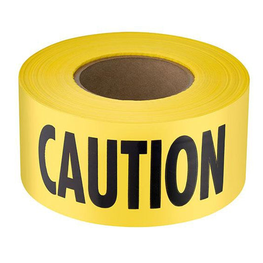 Empire "Caution" Barricade Tape, 1000 ft - 77-1001