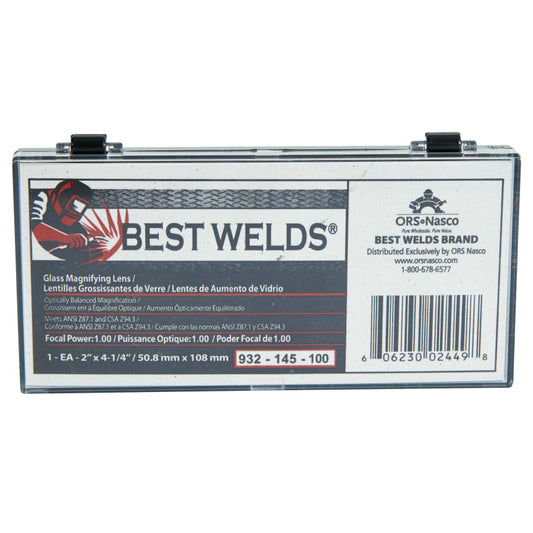 Best Welds 2 x 4-1/4 Glass Magnifier Lenses - 932-145