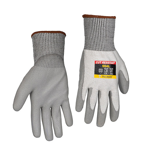 Tillman Polyurethane A3 Cut Resistant Glove pair.