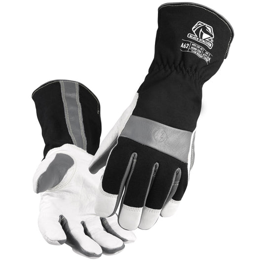 Black Stallion Cut Resistant Cowhide & FR Cotton Utility Glove