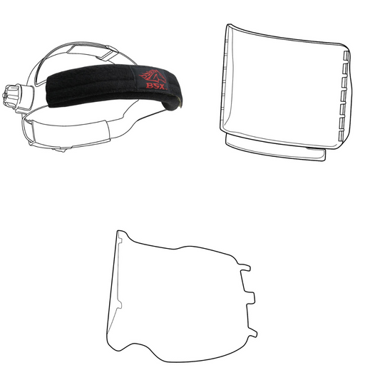 Baker's Essential Bundle for the 3M G5-02 Helmet