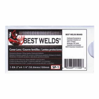 Best Welds 2" X 4-1/4" 70% CR-39 Cover Lens -901-SP-1