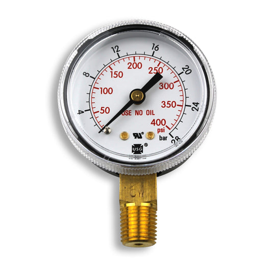 Smith 2" Pressure Gauge, 400 PSI/Bar - GA138-03