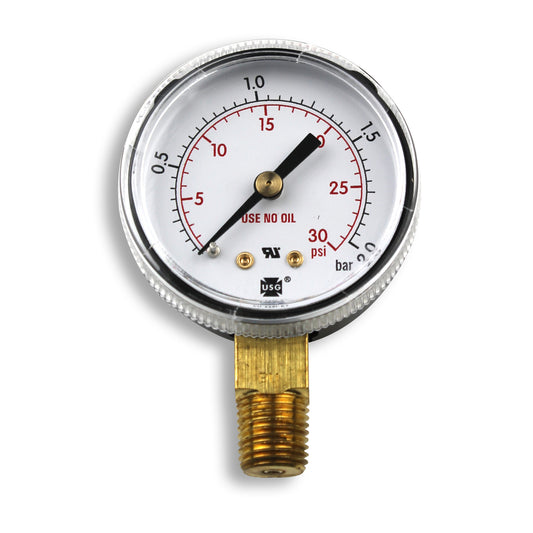 Smith 2" Pressure Gauge, 30 PSI/Bar - GA141-03