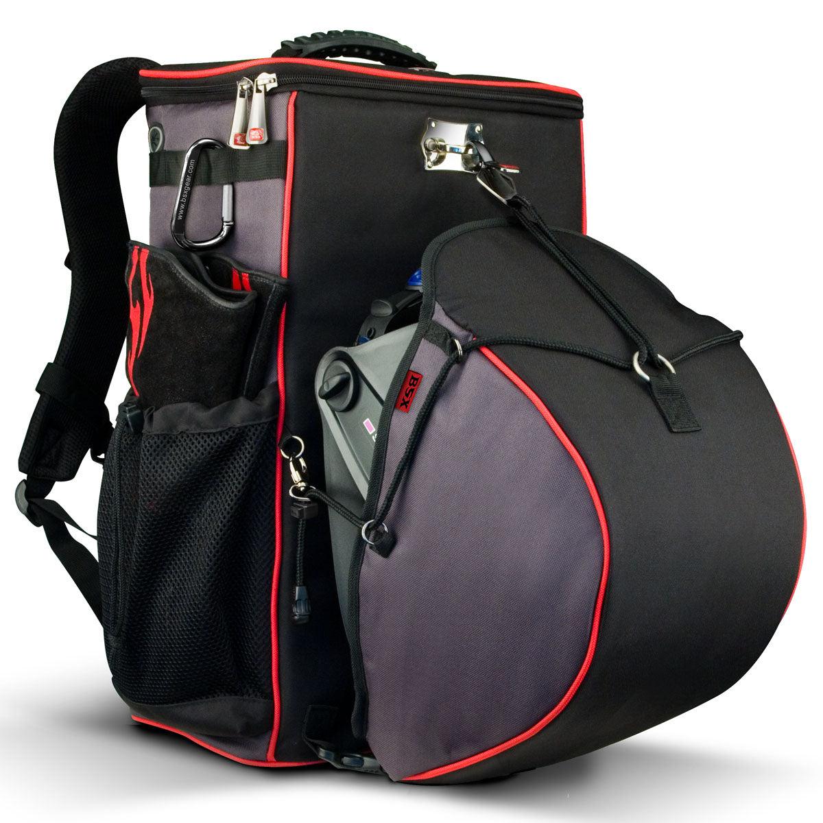 Black Stallion gb100 bsx Welding Backpack extreme Gear Pack with Helmet catch