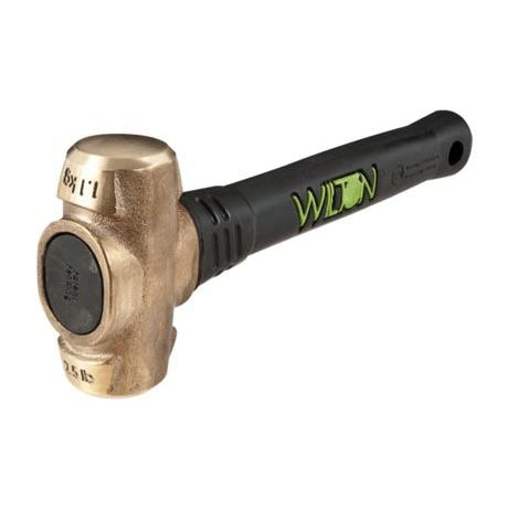 Wilton Tools 2.5 lb Head, 12" Bash Brass Sledge Hammer - 90212