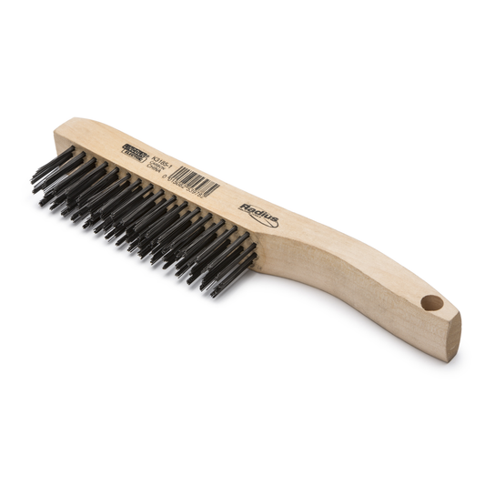 Lincoln 4 x 16 Row Carbon Steel Wire Brush - K3185-1