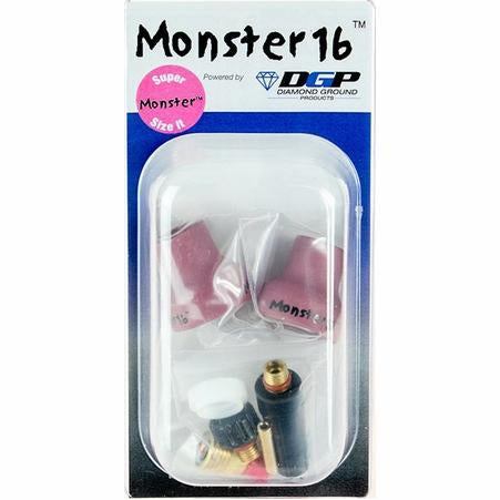 Diamond Ground Monster 16 TIG Nozzle Kit, 3/32" - MN16-2-332D