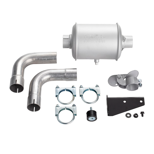 Miller Spark Arrestor Muffler Kit (Horizontal) - 195012