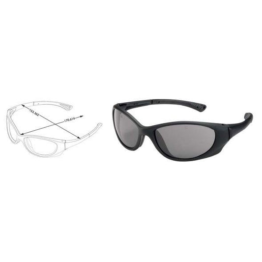 Crews-Black Frame Grey Lens Anti Fog - PA112AF