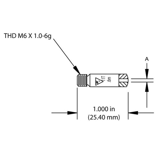 Tweco - WELDSKILL WS11-23 CONTACT TIP (25 Pack) - 1110-1140