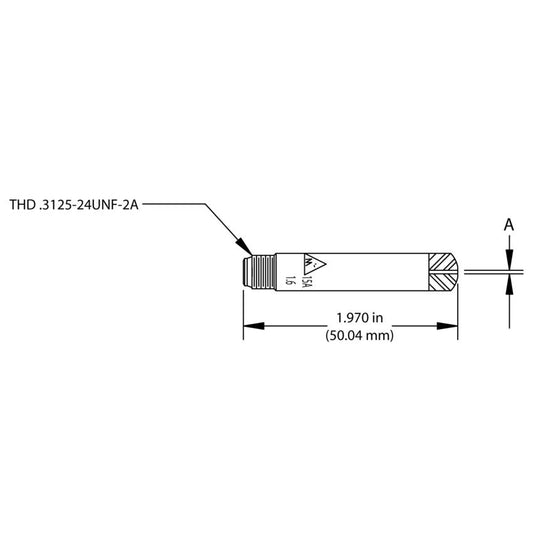 Tweco - WELDSKILL WS15H-45 CONTACT TIP - 25 Per Pack - 1150-1232