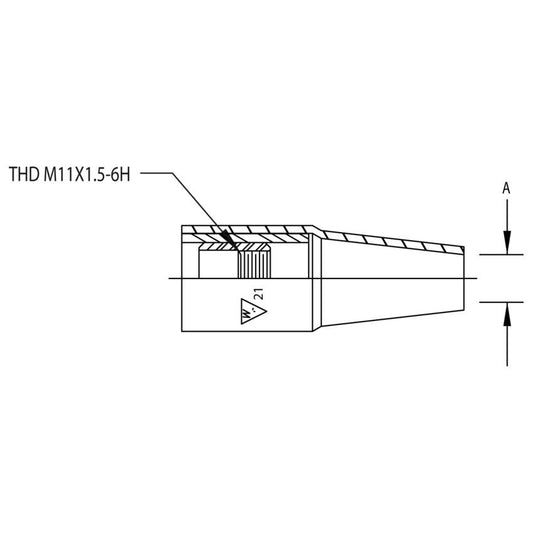 Tweco - WELDSKILL WS21-50 NOZZLE - 2 Per Pack - 1210-1341