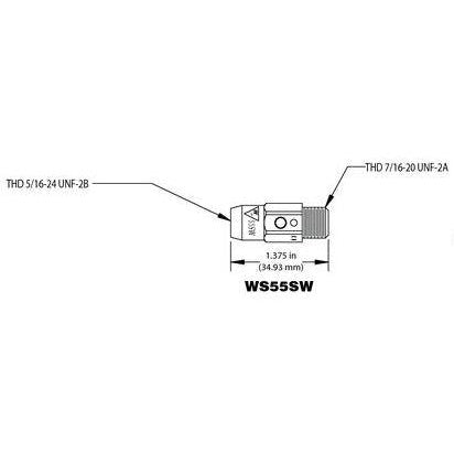 Tweco - WELDSKILL GAS DIFFUSER (5 Pack) - 1550-1140