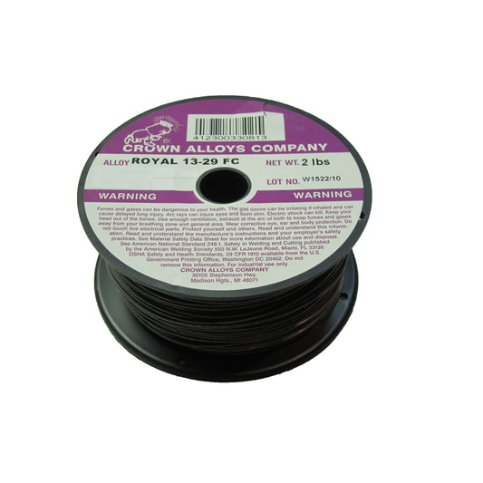 Crown Alloys Royal 13-29 FC 1/16 Hard Facing MIG Wire, 2# - RS1329/1L