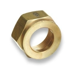 Western Steel Nut: 1.035-14 NGO, LH Female, CGA-670 - SS-704