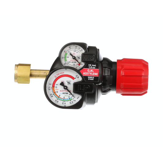 Victor Edge 2.0 ESS42 HD Acetylene Regulator, CGA 300 - 0781-3603