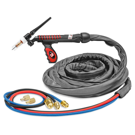 CK Worldwide UltraTIG Flex-Loc 250 Amp TIG Torch w/ SuperFlex Cable