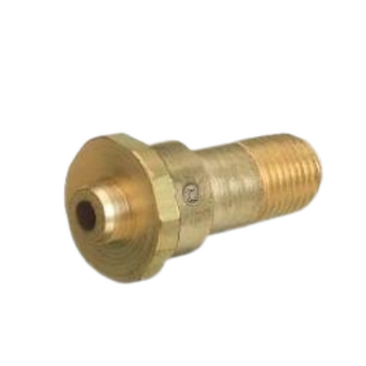 Western Steel Nipple: 1/4" NPT, 2 1/2" Long, CGA-670 - SS-703A