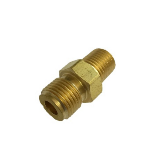 Western Brass Adaptor, CGA-180 to 1/4" NPT Male - 180-5