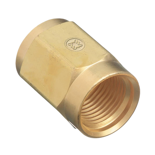 Western Steel Nut: Hand-Tight, RH Female, Air CGA-347 - SS-6347-2