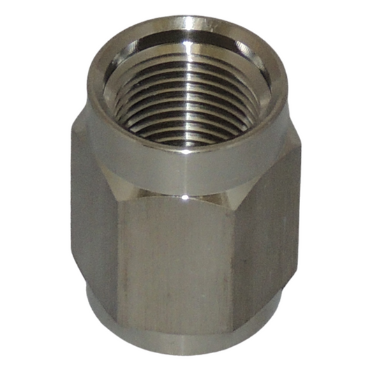 Western Steel Nut: .830"-14 NGO, RH Female, Air CGA-347 - SS-347-2