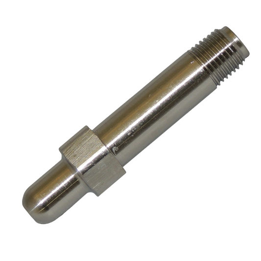 Western Steel Nipple: 1/4" NPT, 3" Long, Air CGA-347 - SS-347-3