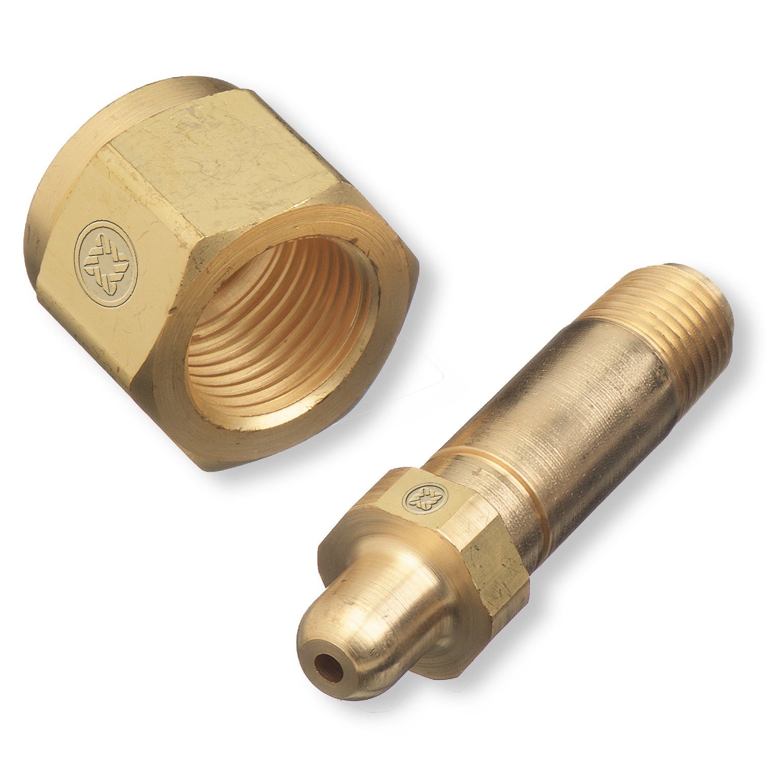 Western Brass Tip Soft Tip, Replacement, Nitrous Oxide CGA326 613 Baker's Gas & Welding