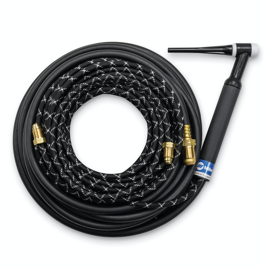 Weldcraft Torch Pkg, 12.5' (3.8m), Braided - WP-18-12-R