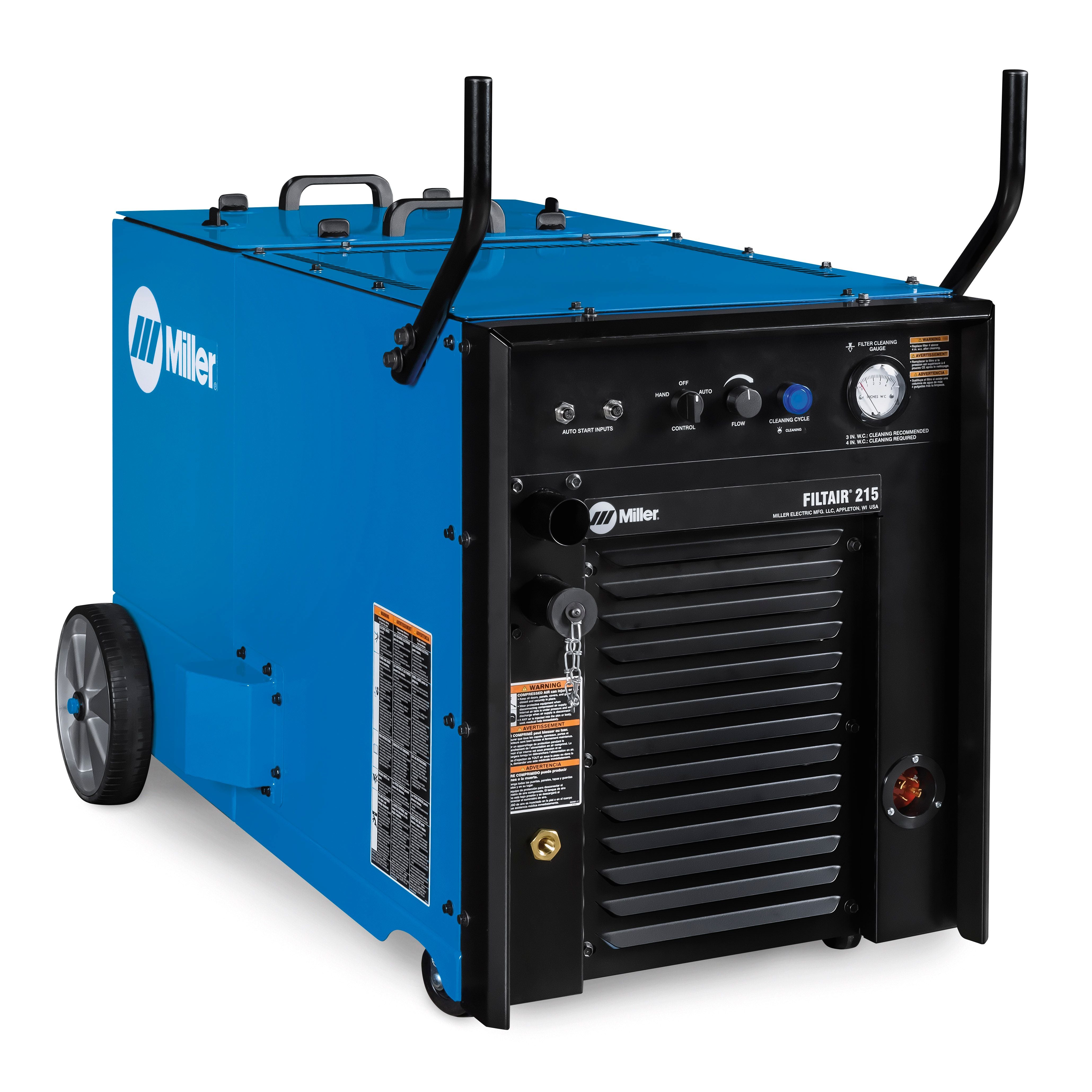 Miller FILTAIR 215 High-Vacuum Fume Extractor - 301674 – Baker's Gas ...
