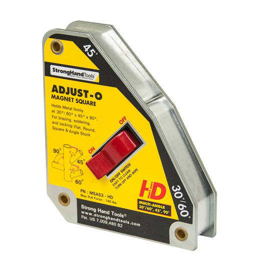 Strong Hand Heavy Duty Adjust-O Multi-Angle Magnet Squares - MSA53-HD