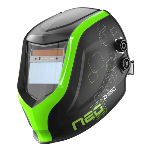 Optrel Neo P550 Welding Helmet, Black/Green - 1007.011 – Baker's