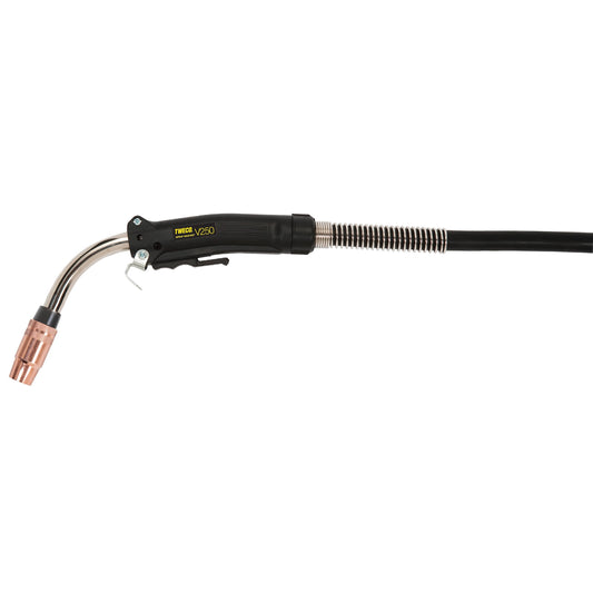 Tweco Velocity Spray Master V250 Amp MIG Gun, Miller Style, 25 ft - 1023-1289