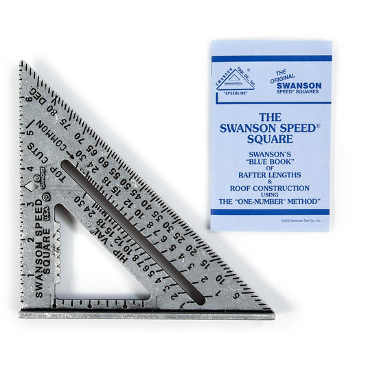 Swanson Tool Heavy Duty Aluminum Speed Square, 7" - S0101