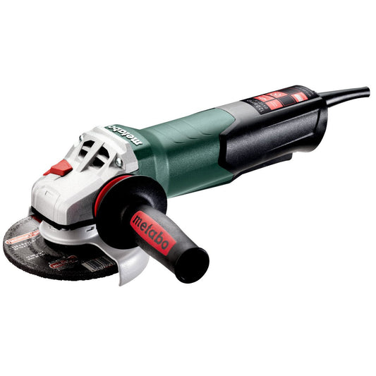 Metabo WP 13-125 4.5"-5" Quick Angle Grinder, 12 Amp - 603629420 - Front View